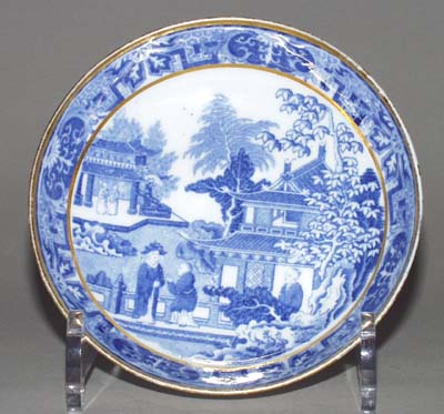 Teabowl Saucer Dish c1815